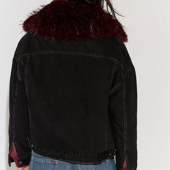 Opal Swing Faux Fur Collar Jacket - Picture 2 of 11